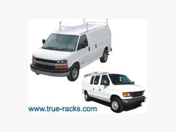 Equipment for Work Van - Ladder Racks, Shelving, Safety Partitions 